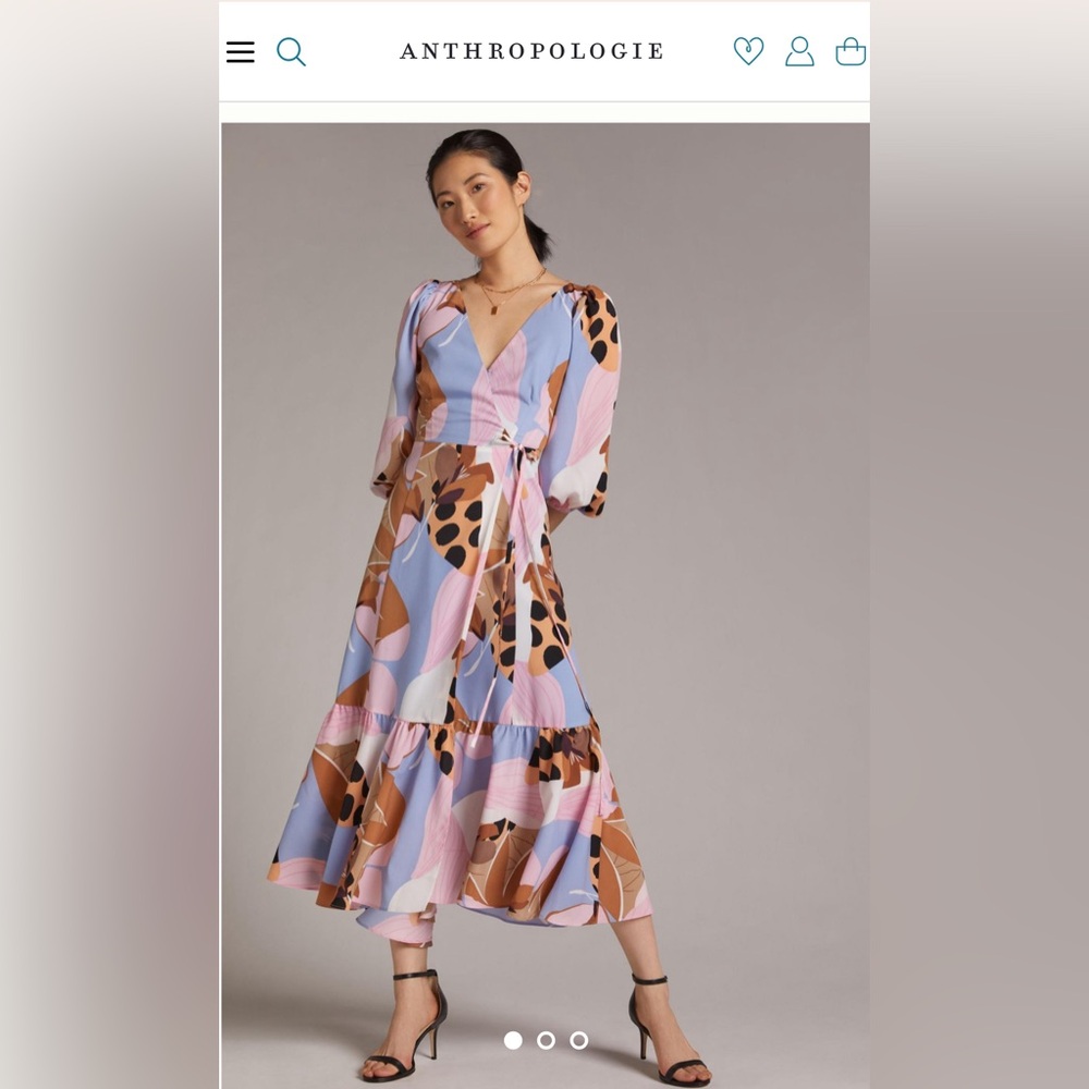 Anthropologie, Mint Condition, Pink and Blue Dress